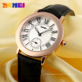 SKMEI 1083 relógios femininos relógio de pulso de quartzo da moda